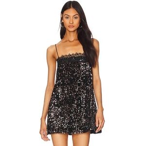 Free People That Girl Sequin Slip - ERAS TOUR